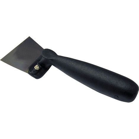 Couteau à serrer les bandes – Lame rigide en acier haute résistance déportée de 7 cm – Outil de plaquiste pour serrage et application des bandes à joint – Poignée ergonomique pour précision et confort (1/3)