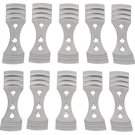 10 pièces Support de Mèche Professionnel en Acier Inoxydable pour Centrage de Bougie DIY Portable (1/5)