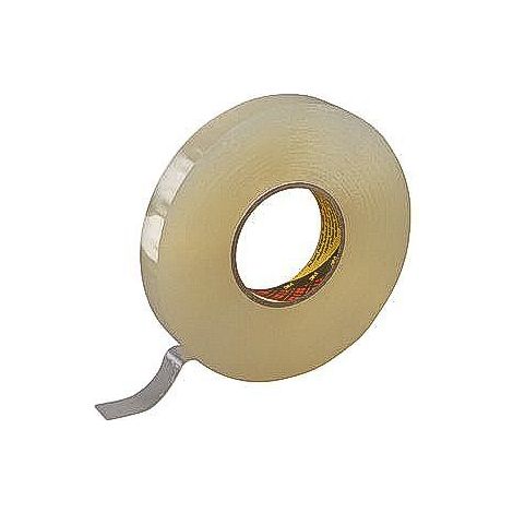 Ruban mousse acrylique double face 3M 4658F VHB™, Transparent, 19mm x 25m x 0.8mm ( Prix pour 1 )