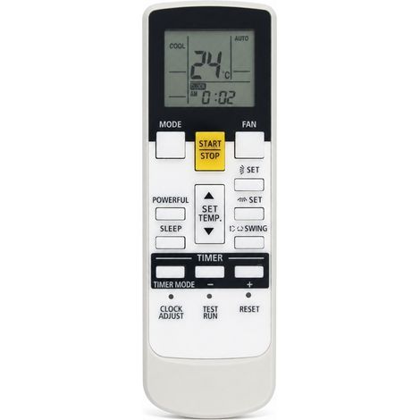 Telecomando per condizionatore compatibile con Fujitsu AR-RAJ1E (1/5)
