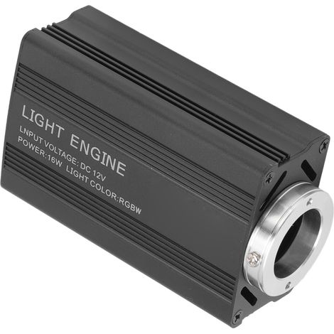 Kit LED ciel étoilé Bluetooth APP, fibre optique RGBW musique, décor 7 couleurs, télécommande avec batterie intégrée, prise voiture 12V (1/5)