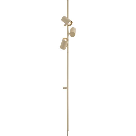 QAZQA Applique murale moderne beige 3 lumières - Jeana Luxe (1/5)