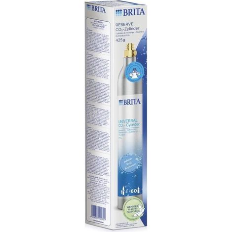 Cylindre CO2 de réserve BRITA pour machines a eau pétillante (1/4)
