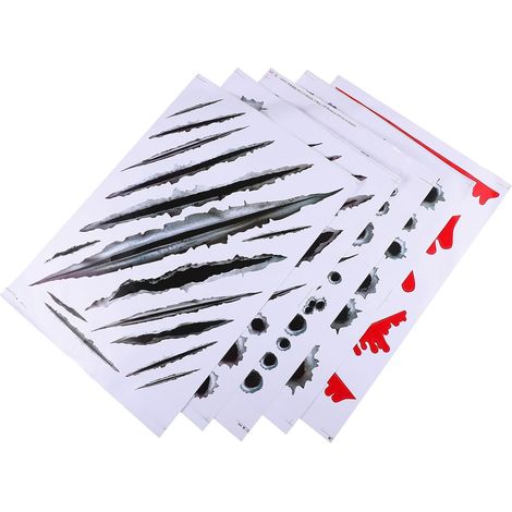 VILLCASE Autocollants pour Forte Réaliste Décoration et Adhérence (1/5)