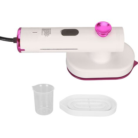 Fer à repasser portable pliable à double usage (sec et humide), compact et compact, idéal pour les voyages, la maison et le travail (prise US 110 V). (1/5)