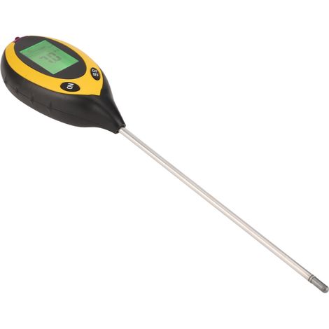 4-in-1 Digitaler Bodenanalysator: Feuchtigkeits-, pH-, Temperatur- und Lichtmessgerät für Gartenbau und Landwirtschaft (1/5)