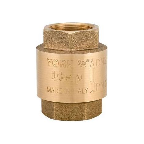 VALVOLA DI RITEGNO YORK Misura: 1/2  DN15 12bar/174psi