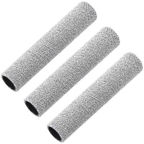 NALOOKAMIC Lot de 3 balais �� franges de rechange pour aspirateur robot Roborock Qrevo Curv 2 Flow P20 - Accessoires pour aspirateur robot - Balai �� franges