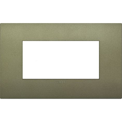VIMAR - 19654.77 Placa clásica 4M, verde mate