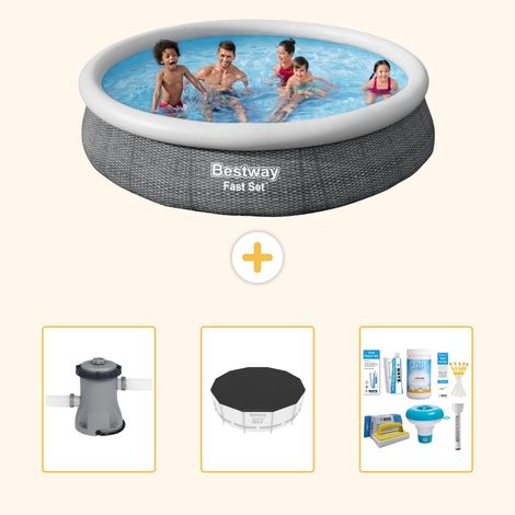 Bestway Bestway Fast Set Ronde - 366x76 cm - 4-pièces S22665 (1/5)