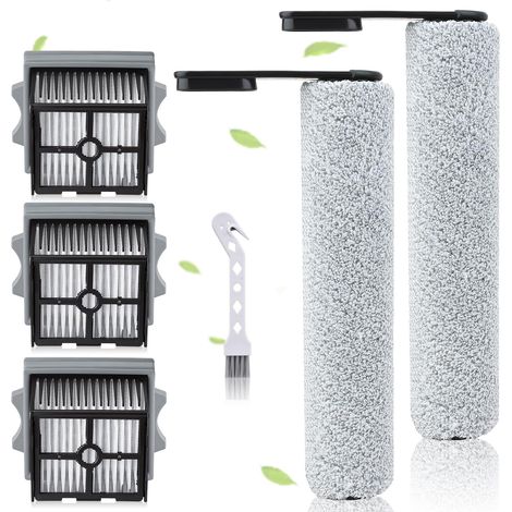 Rouleau de brosse de rechange filtre pour Tineco Floor One S7 Stretch Ultra (1/5)