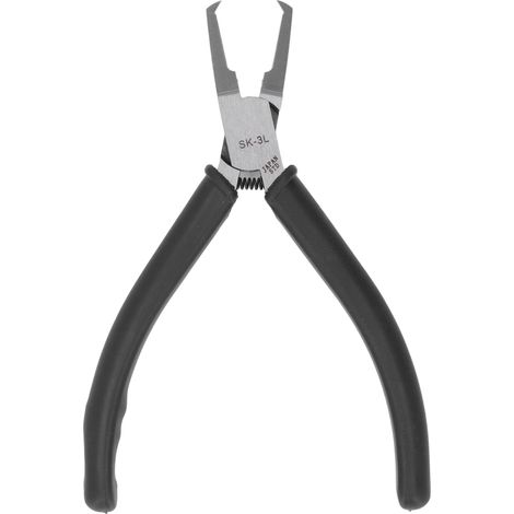 GARRYFIZH Pince coupante de 4,5 pouces avec pince modèle à ressort de rappel pour fil de fer en cuivre plastique résine 1,5 mm