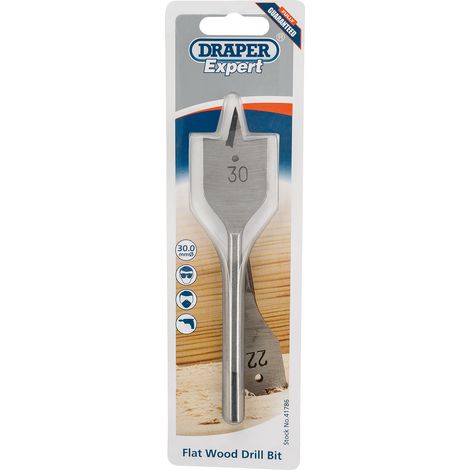 Draper Expert 30.0mm Flat Wood Bit (41786) (1/5)