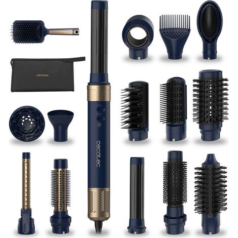 Brosse multistyles CERAMICCARE 14IN1 AIRGLAM LUXURY noir (1/5)