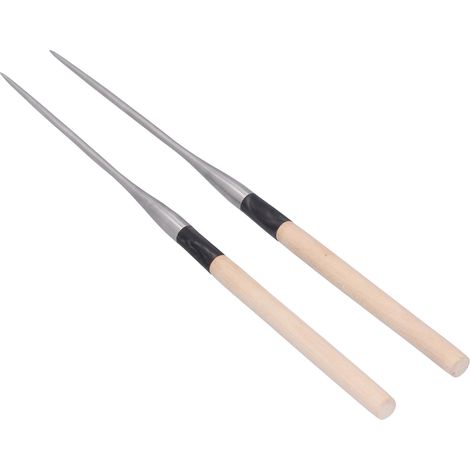 Japanische Sushi-Essstäbchen mit Holzgriffen – Geschirr und Servierbesteck 150 mm (1/5)