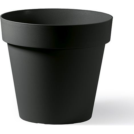 VASO ROTONDO CLEO 50 CM 60% RICICLABILE ANTRACITE (1/5)