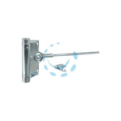 CHIUDIPORTA A MOLLA TIPO "TRIUMPH" ART.91 - n°3 mm.125x300 per porte max Kg 60