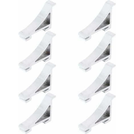 8 soportes para tabletas para refrigerador, congelador y nevera. (1/4)
