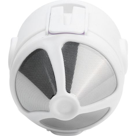 Filtre à café pliable et portable, porte-filtre à verser sans papier, tamis en acier inoxydable à mailles ultra-fines, accessoire d'infusion blanc (1/5)