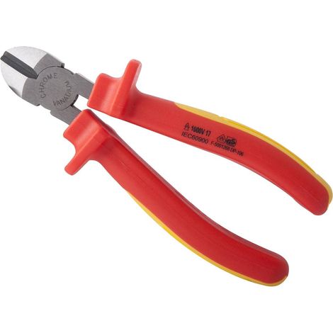 Pince coupante L. 160mm isolée 1000V IEC 60900 - OE 0729 - CLAS Equipements