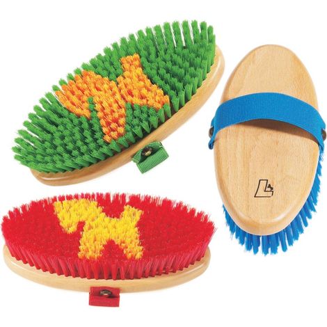Spazzola ovale con setole morbide modello Horse