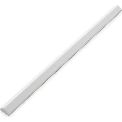 Baguette de finition pour Carrelage mural faience MOON Edge 12,5x0,8 cm boîte de 1.24 ml / pas m2 - Gioia Materia Blanc mat - Edge 12,5x0,8 cm Blanc
