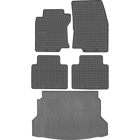 Nissan X-Trail T32 SUV de 09.2017 a 12.2021 SET - Alfombrillas de goma para coche + alfombrilla para maletero (1/5)