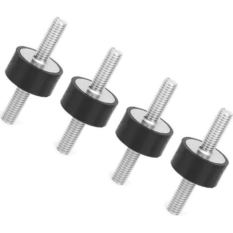 supports en caoutchouc M6 mâles anti-vibrations Silentblock Bobins pour voiture et bateau (VV2010 M618) (1/5)