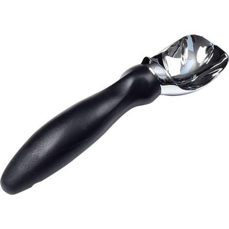 Ergonomischer Eisportionierer aus schwarzer Zinklegierung (1/5)