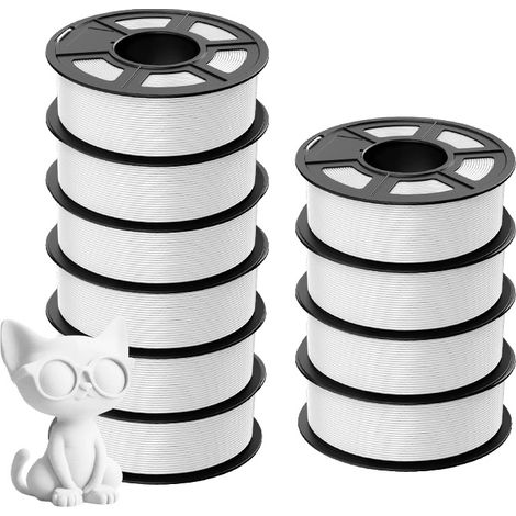 Filamento per stampante 3D, PETG ad alta resistenza, senza bolle, PLA PLUS 10WT (1/2)