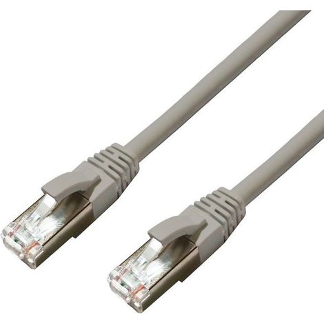 MicroConnect MC-SFTP6A0025 Netzwerkkabel Grau 0,25 m Cat6a S/FTP (S-STP)