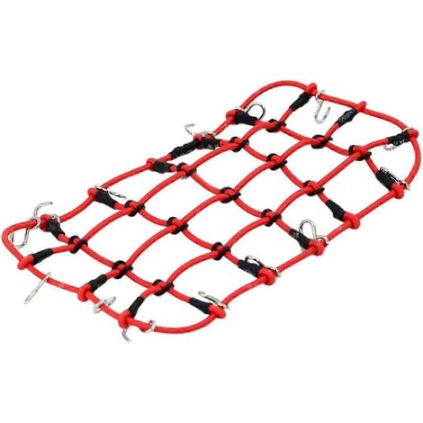 Filet à bagages décoratif pour voiture RC, élastique, robuste et universel, pour crawler MN82 1/12 (1/5)