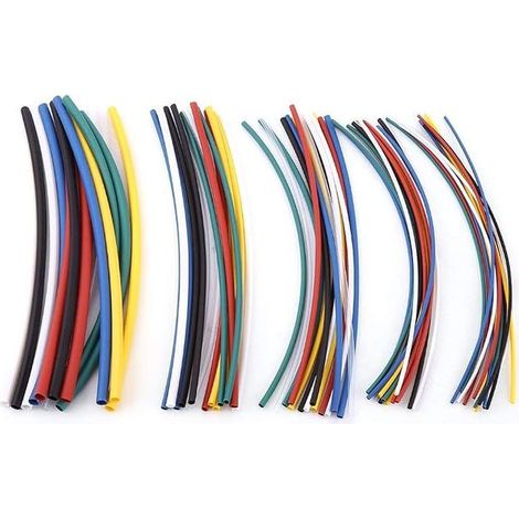 Heat Shrink Tubing 7 Colors 5 Sizes 2:1 (1/4)