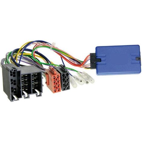 Interface Commande volant FA004 compatible avec Citroen Fiat Opel Peugeot Mini-ISO