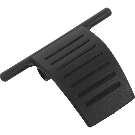 Clip de fixation pour rideau pare-soleil 2pcs en plastique noir, compatible A6L C7 Q5 2012-2018, crochet pour pare-soleil intérieur voiture, adapté porte arrière avec (1/5)