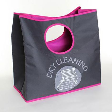 CALICOSY - Panier à linge souple 2 poignées rondes (1/2)