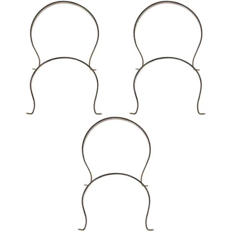 6 Stück Metall-Teekannengriffe, Kesselgriffe, Ersatzgriffe für Teekannen, Zubehör (1/5)