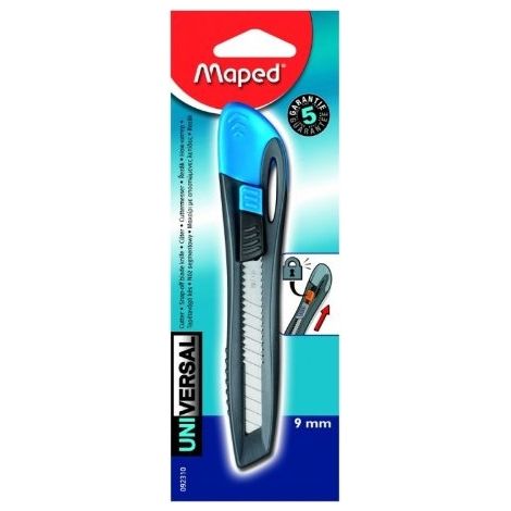 MAPED - FOURNITURES, ACCESSOIRES - CUTTER PLASTIQUE MAPED UNIVERSAL 9 MM ROUGE 092310
