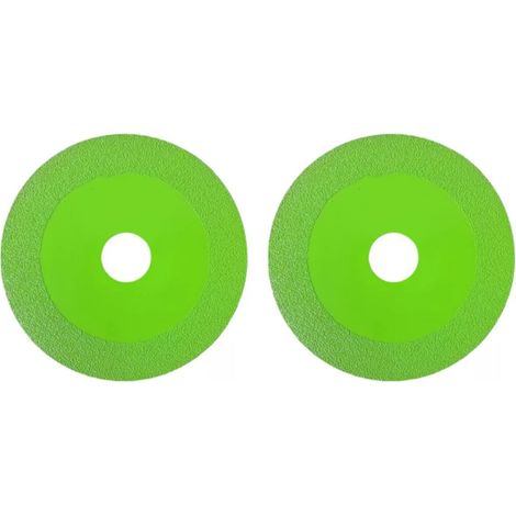 Glass Cutting Discs Diamond Saw Blade Circular Grinding Wheel for Ceramic Tile Wine Bottle 2PCS