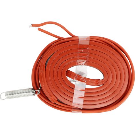 Câble chauffant 220V 75W anti-gel pour tuyau en caoutchouc de silicone, protection congélation compresseur climatisation (1/5)