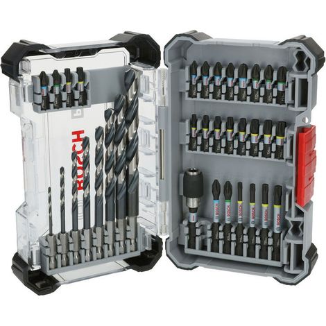 Bosch Embouts de vissage et forets à métaux PRO Impact Set mixte 35 pces - 2608521U81 (1/4)