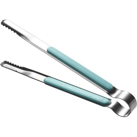 Barbecue clip Accessoires de cuisine salade en acier inoxydable BBQ Toast Clamp Tong Barbecue clip (bleu) (1/5)