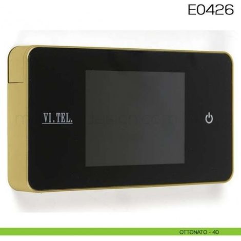 VI.TEL. Spioncino Telecamera Per Porte 38/110 Oro (1/2)