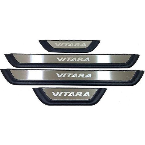 Accessoires auto pour Suzuki Vitara 2024 : protection de seuil de porte, plaque de protection, garniture, pièces automobiles ( ) (1/5)