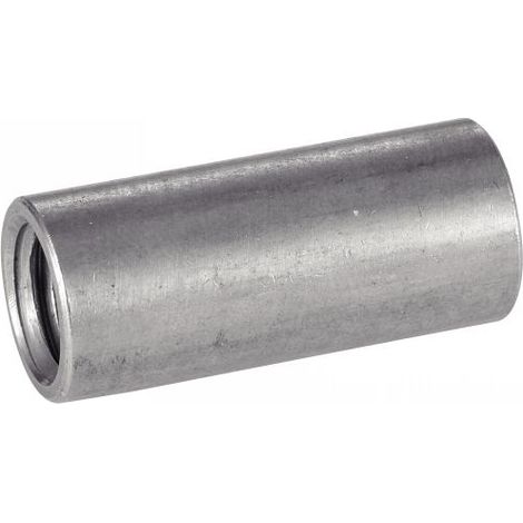Manchon cylindrique taraudé inox A2 diamètre 8mm longueur 30mm boîte de 50 pièces - ACTON