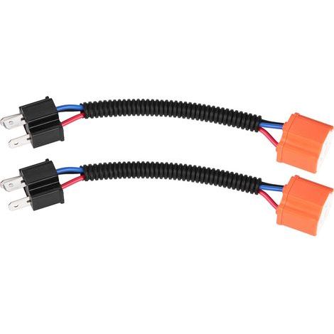 Prolunga per cablaggio, connettore in ceramica, cavo adattatore resistente al calore, altamente efficiente per il fascio luminoso del faro (1/5)