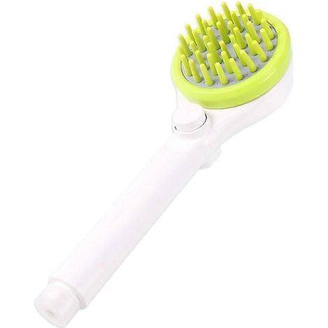 Brosse de toilettage pour animaux de compagnie, brosse de douche, peigne de massage pour chat, brosse en caoutchouc silicone, brosse de bain (1/5)