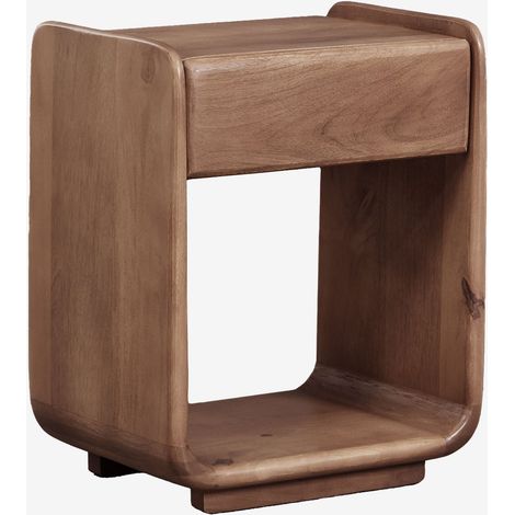 Table de chevet avec tiroir 40x30 cm en bois Tinsley SKLUM (1/5)