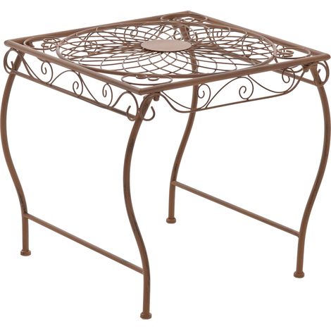 Gartentisch Zarina antik braun