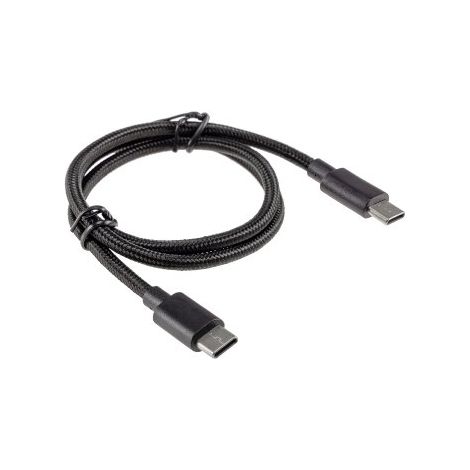 USB-Kabel USB-C auf USB-C 0,5m Stecker/Stecker, 5-20V, max 60W / 3A (1/2)